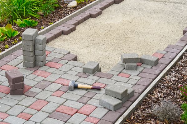Paver Walkway Installation in Huntersville