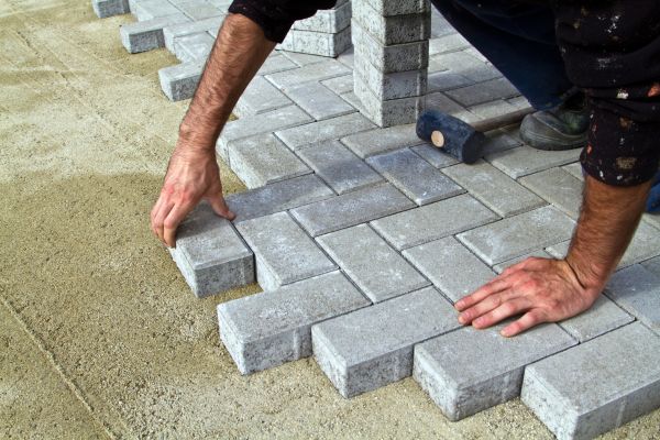 Concrete Paver Installation in Huntersville