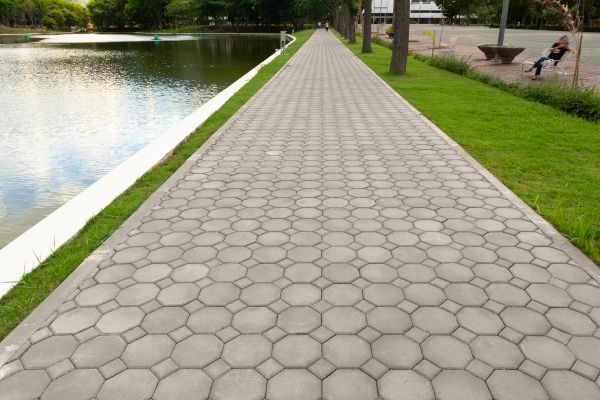 Pathway Pavers Installation in Huntersville