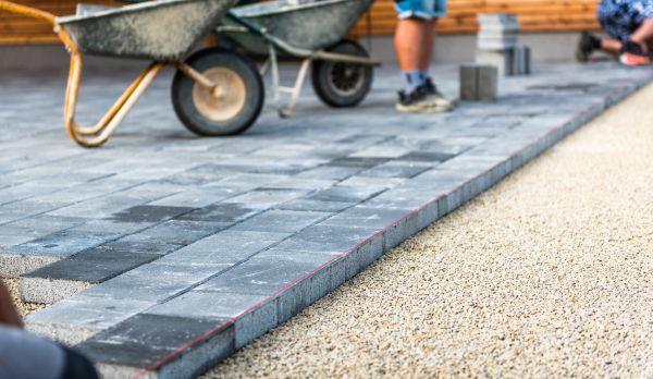 Paver Hardscape Installation in Huntersville