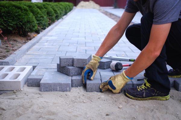 Hardscape Patio Installation in Huntersville