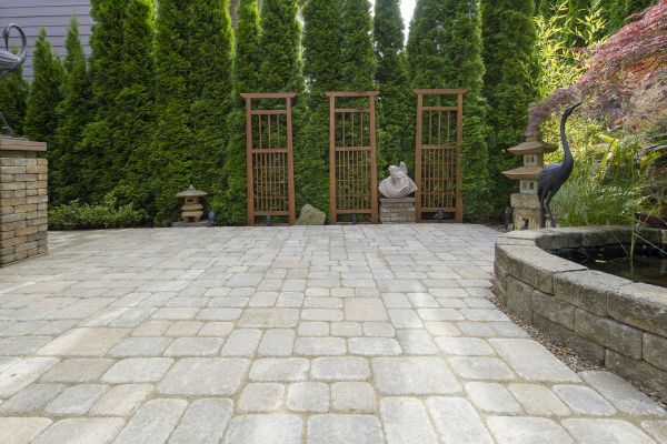 Backyard Hardscape Service in Huntersville