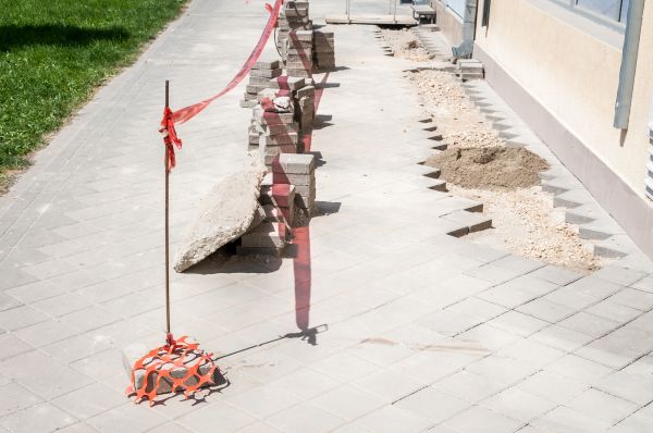 Stone Patio Replacement in Huntersville