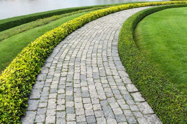 Sidewalk Pavers Installation in Huntersville