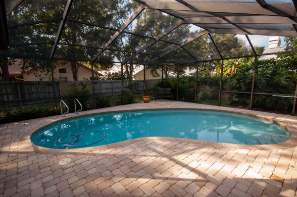 Pool Area Paving in Huntersville